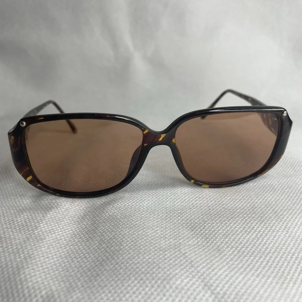 VTG Paloma Picasso Sunglasses Brown Tortoise 3735 10-56-13 130 Made In Germany